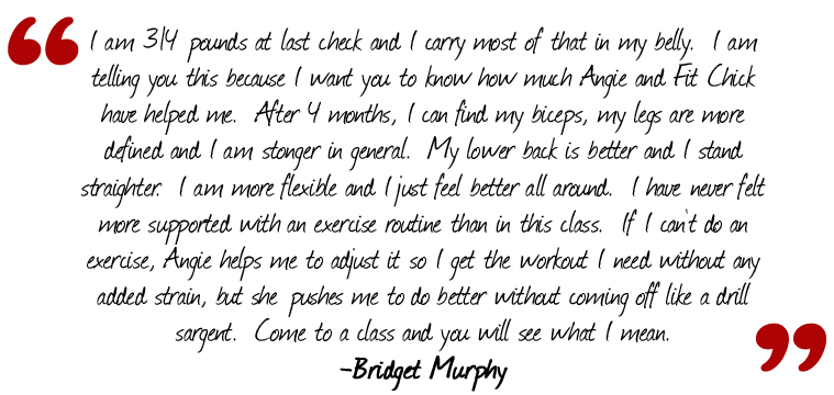 Bridget Testimony